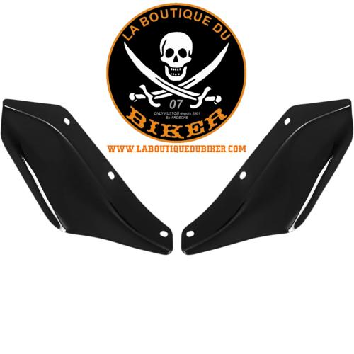 DEFLECTEUR D'AIR HARLEY FLH 1996-2013 NOIR...PE23500190 MEMPHIS SHADES HD SIDE DEFLECTORS 23500190 / MEM7201