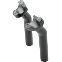 RISERS 11.5cm NOIR COURBES...DRAG SPECIALTIES RISERS PULLBACK 4.5" BLK 06020414 / 241606