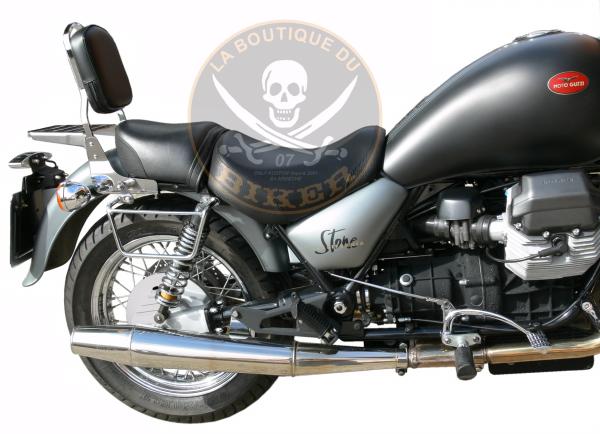 SUPPORTS SACOCHES MOTO GUZZI CALIFORNIA STONE...KLICKFIX...SP1004 SPAAN LA BOUTIQUE DU BIKER