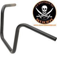 GUIDON EN 25 HARLEY HAUTEUR 25CM APEHANGER NOIR...PE06014206 DRAG SPECIALTIES HANDLEBAR 1"APE 10"FB 06014206 / 0601-4206 