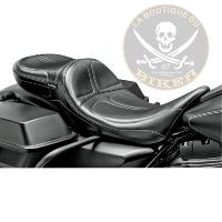 SELLE HD TOURING 2008-2023...PE08010476 LE PERA SEAT MAVERICK SPECIAL TWO-UP DADDY LONG LEGS BLACK 08010476 / LK-957DL