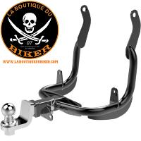 ATTELAGE HARLEY DAVIDSON FLH/FLT 2009-2023...PE39020155 KHROME WERKS RECIEVER TRAILER HITCH CHROME/BLACK 39020155 / 720545