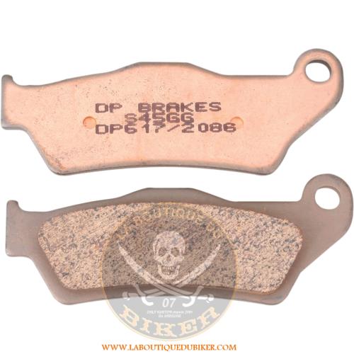 PLAQUETTES DE FREIN ROYAL ENFIELD 500 AVANT...DP BRAKES BRAKE PAD DP SINTERED REPLACEMENT STREET TOURING OFF-ROAD/ATV DP617  #LABOUTIQUEDUBIKER