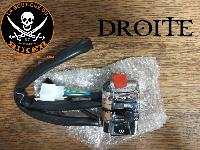 GUIDON BOBBER/DAYTONA/SPYDER 125/350...N°03 COMMODO DROIT CHROME 