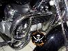 BARRE de PROTECTION MOTEUR HONDA VT125 SHADOW NOIR 30mm (JC29/31)...SP407NE NOIR #LABOUTIQUEDUBIKER