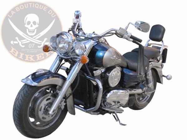 BARRE DE PROTECTION MOTEUR KAWASAKI VN1600 VULCAN CLASSIC...SP703 SPAAN LA BOUTIQUE DU BIKER