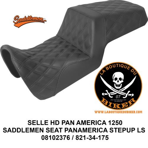 SELLE HD PAN AMERICA 1250...SADDLEMEN SEAT PANAMERICA STEPUP LS 08102376 / 821-34-175
