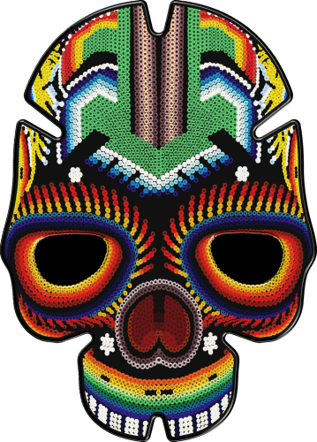 PROTECTION DE RESERVOIR SKULL...ONEDESIGN TANKPAD COLOURED SKULL 43010823 / CGSKULL4P