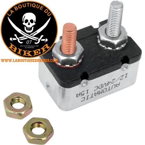 COUPE CIRCUIT 0EM 15A #74589-73...DS325647 DRAG SPECIALTIES CIRCUIT BREAKER 30AMPERE TWO-STUD