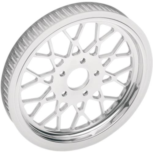 POULIE ARRIERE HARLEY 1986-1999 70T...DS325842 REAR BELT PULLEY 70 TOOTH 1-1/2'' MESH POLISHED