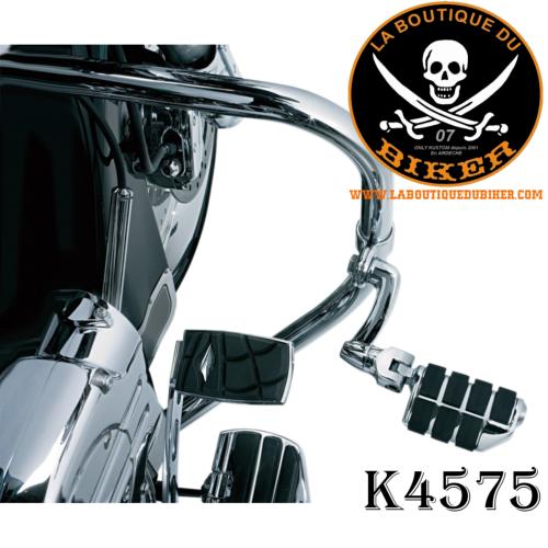 CALE-PIEDS D'AUTOROUTE KURYAKYN...K4575 KURYAKYN LONGHORN OFFSET HIGHWAY PEGS WITH 1-1/4” MAGNUM QUICK CLAMP