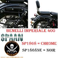 Supports De Sacoches Latérales BENELLI Imperiale 400 Klick Fix...SP1868NE NOIR...LA BOUTIQUE DU BIKER