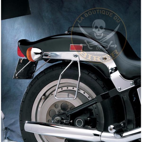 SUPPORTS SACOCHES HARLEY SOFTAIL 1984 à 1999...DRAG SPECIALTIES SBAG SUPPORTS 84-99 FXST DS110848 / 77-0029