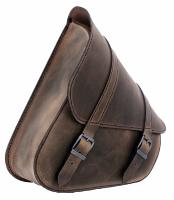 SACOCHE CADRE SOFTAIL MARRON 9 Litres...LZAD2-1089-2 Ledrie swingarm bag "left" 1 piece leather brown W=26xD=13,5xH=35/15cm 9 liters for Harley Davidson Softail models from 2018 - UP