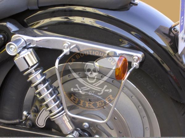 SUPPORTS SACOCHES HARLEY SPORTSTER XLM/XLN/XL...SP534...SPAAN LA BOUTIQUE DU BIKER